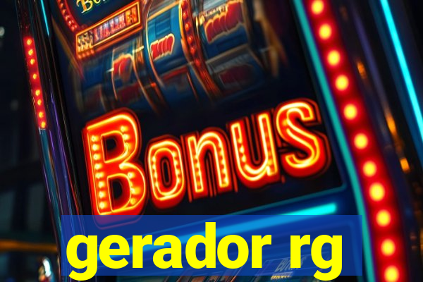 gerador rg